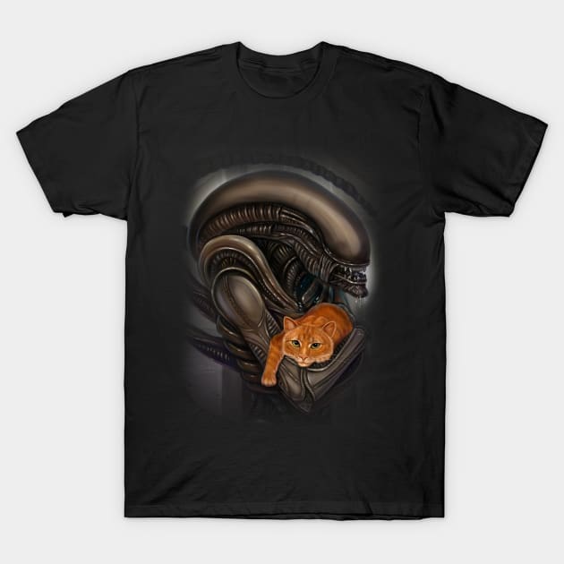 Alien and Jonsey T-Shirt by Magical Forest